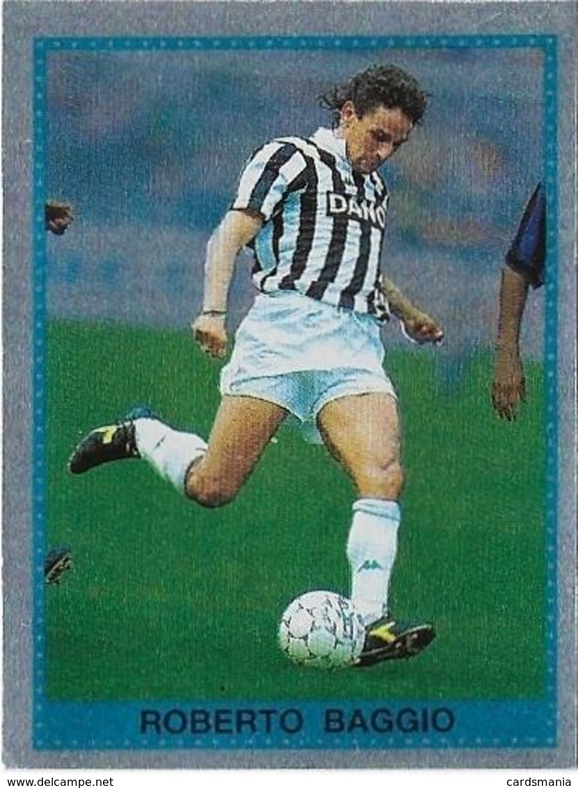 BAGGIO JUVENTUS N°2 PANINI 1992/93 Nuovo Con Velina - Edizione Italiana