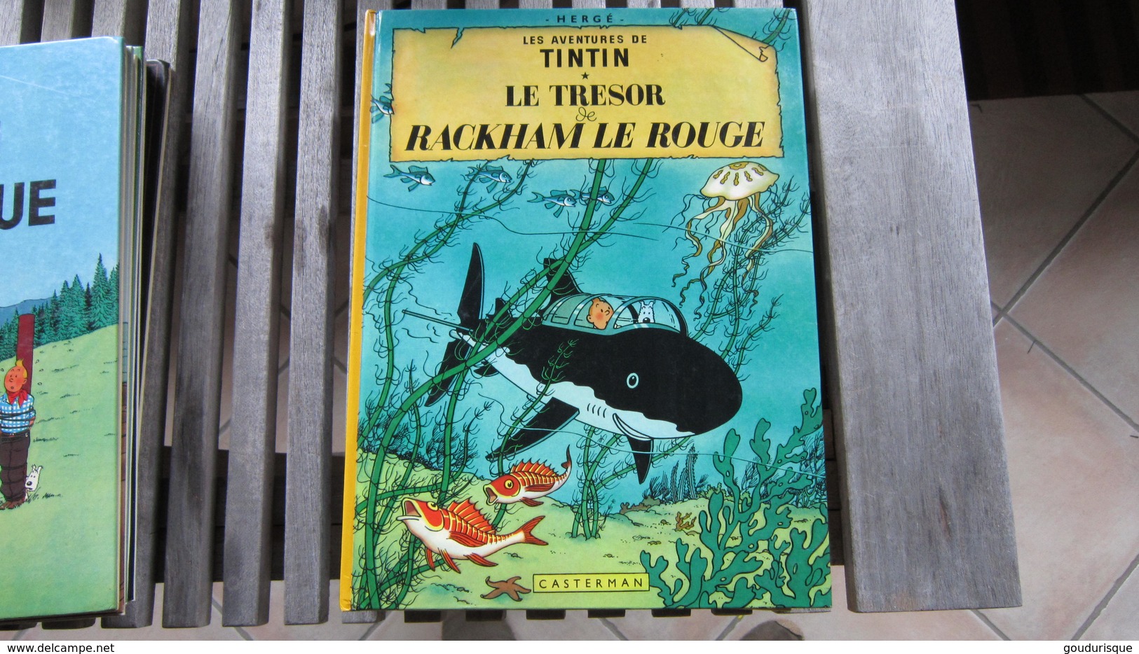 TINTIN LE TRESOR DE RACKHAM LE ROUGE   HERGE - Tintin