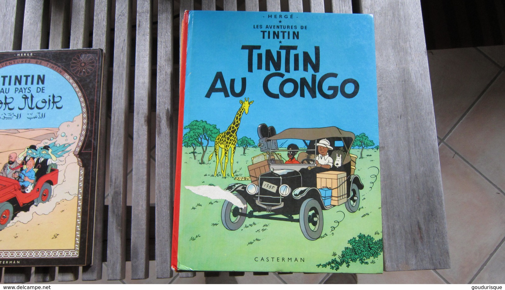 TINTIN AU CONGO  HERGE - Tintin