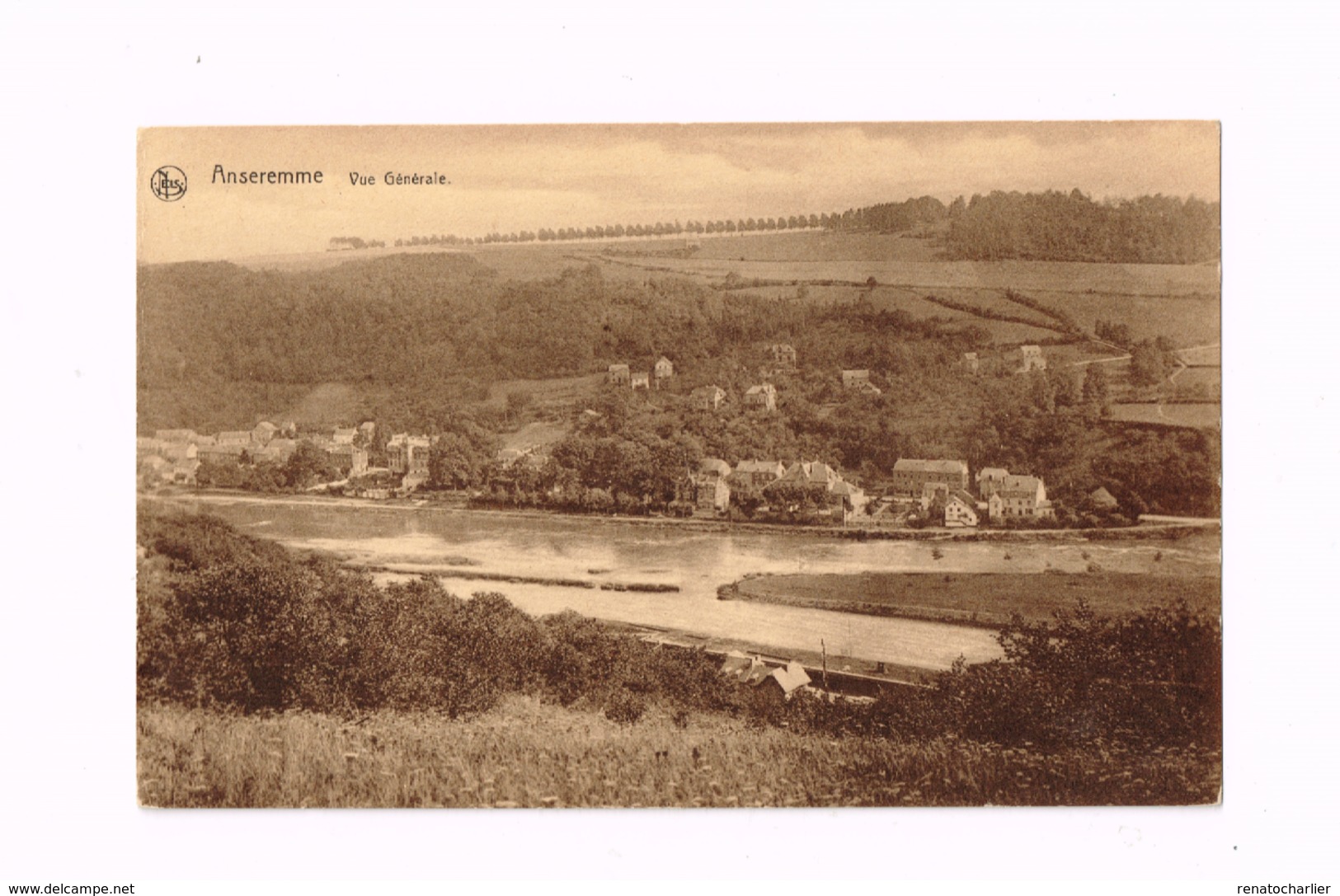 Anseremme.Vue Générale. - Dinant