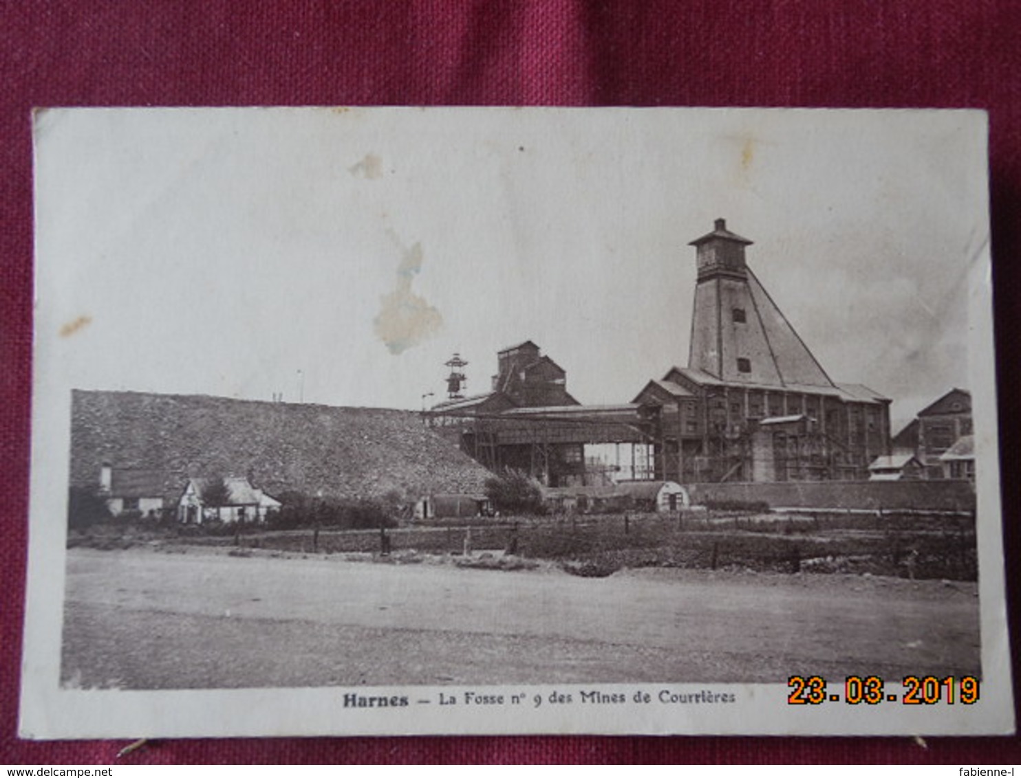 CPA - Harnes - La Fosse N° 9 Des Mines De Courrières - Harnes