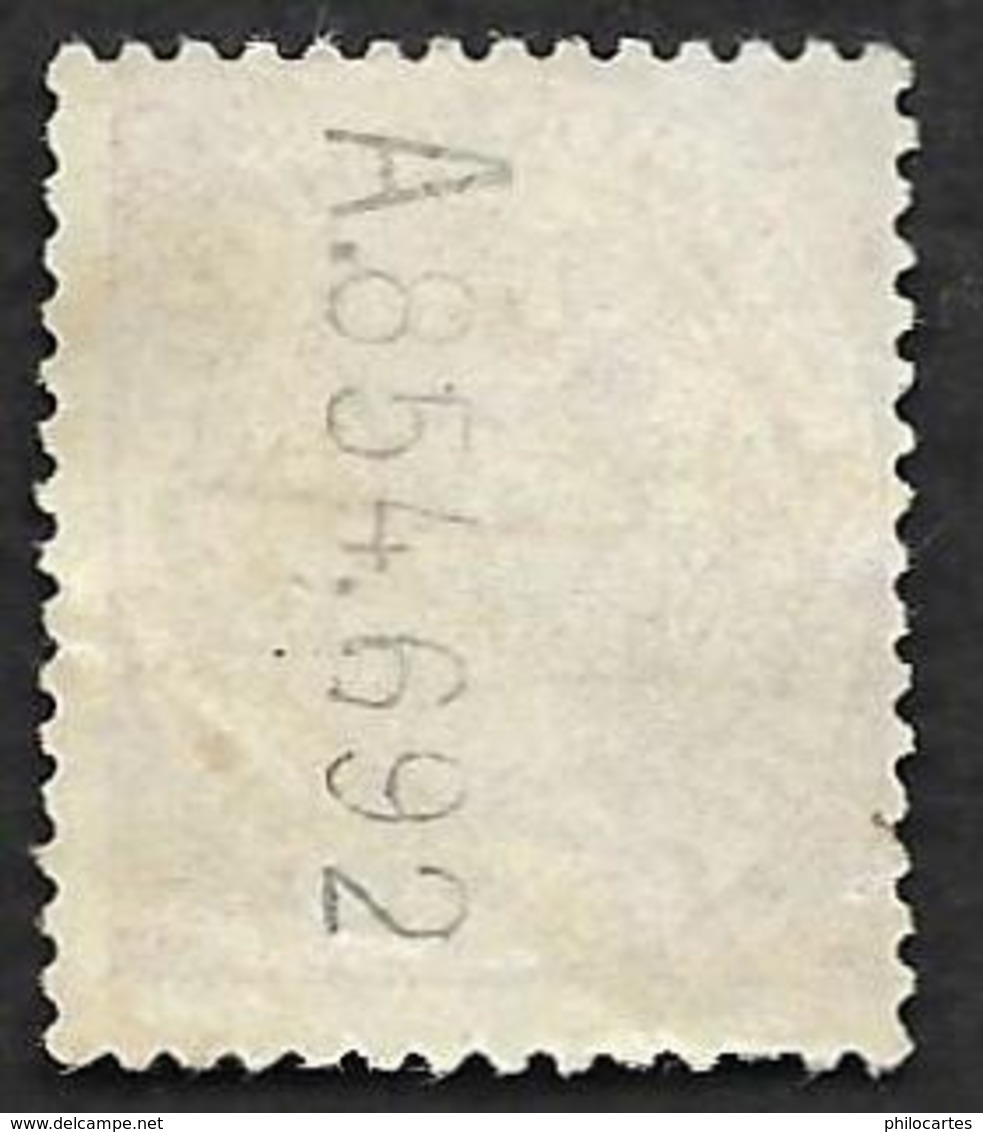 ESPAGNE  1882-1903  - Fiscal  N°  24  Especial Movil  Avec Chiffre De Contrôle Au Dos - Oblitération à La Plume - Postage-Revenue Stamps