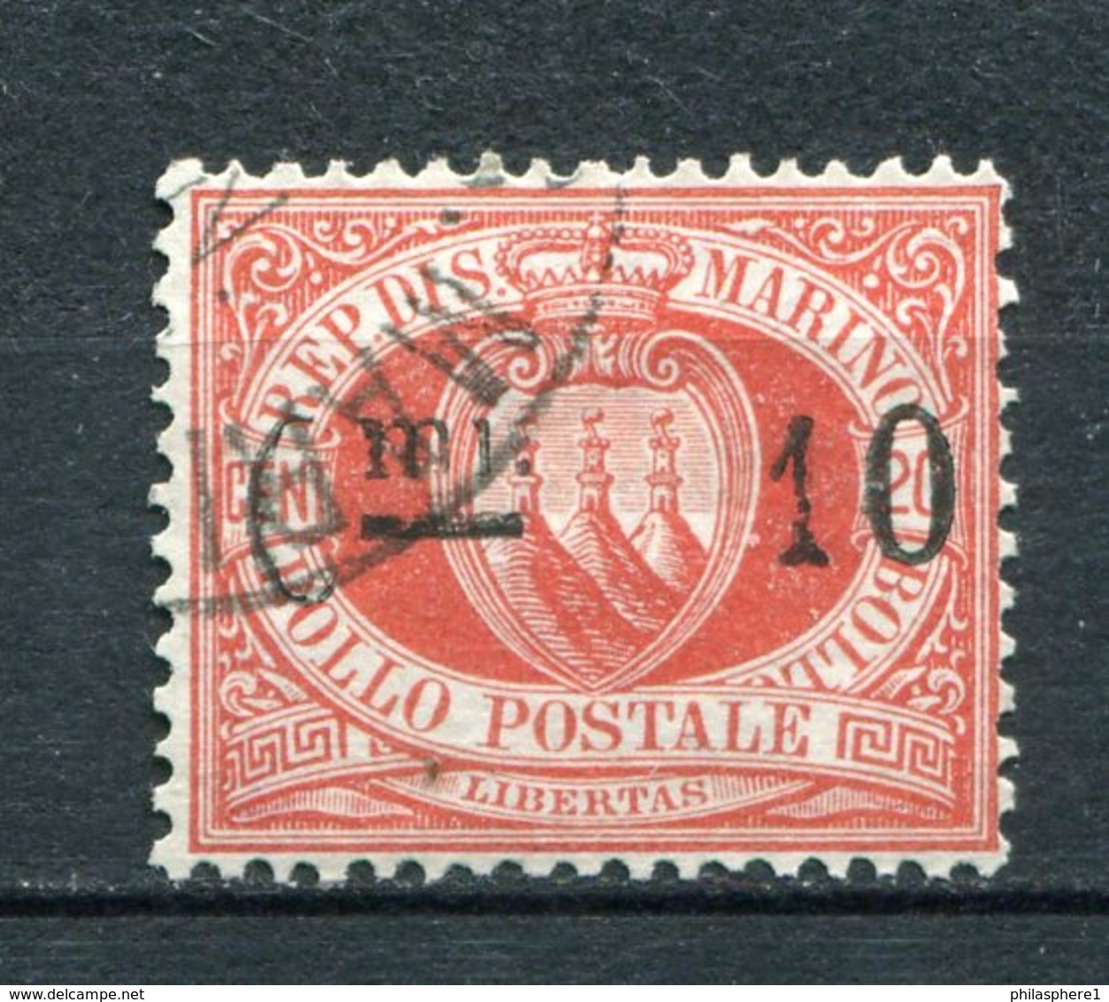 San Marino Nr.10         O  Used        (488) - Oblitérés