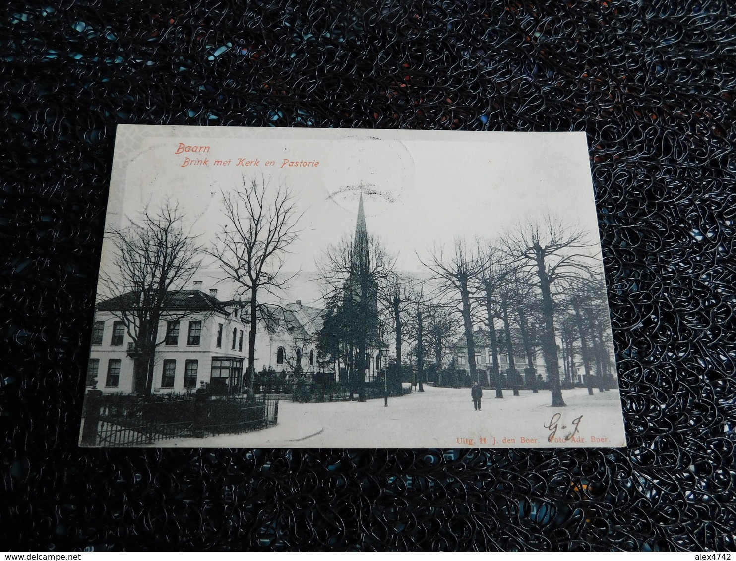 Baarn, Brink Met Kerk En Pastorie, 1902   (i7) - Baarn