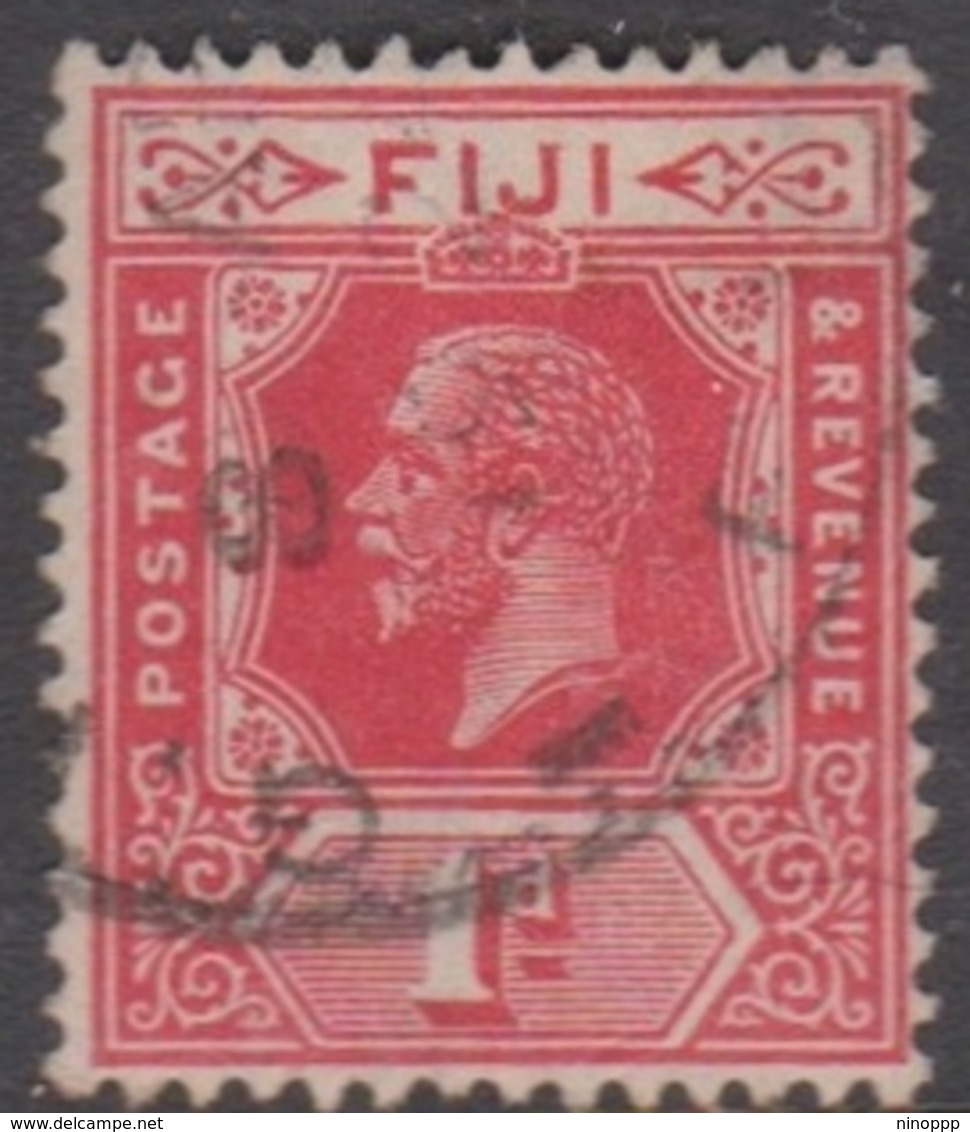 Fiji SG 230 1923 King George V 1d Red, Used - Fiji (...-1970)