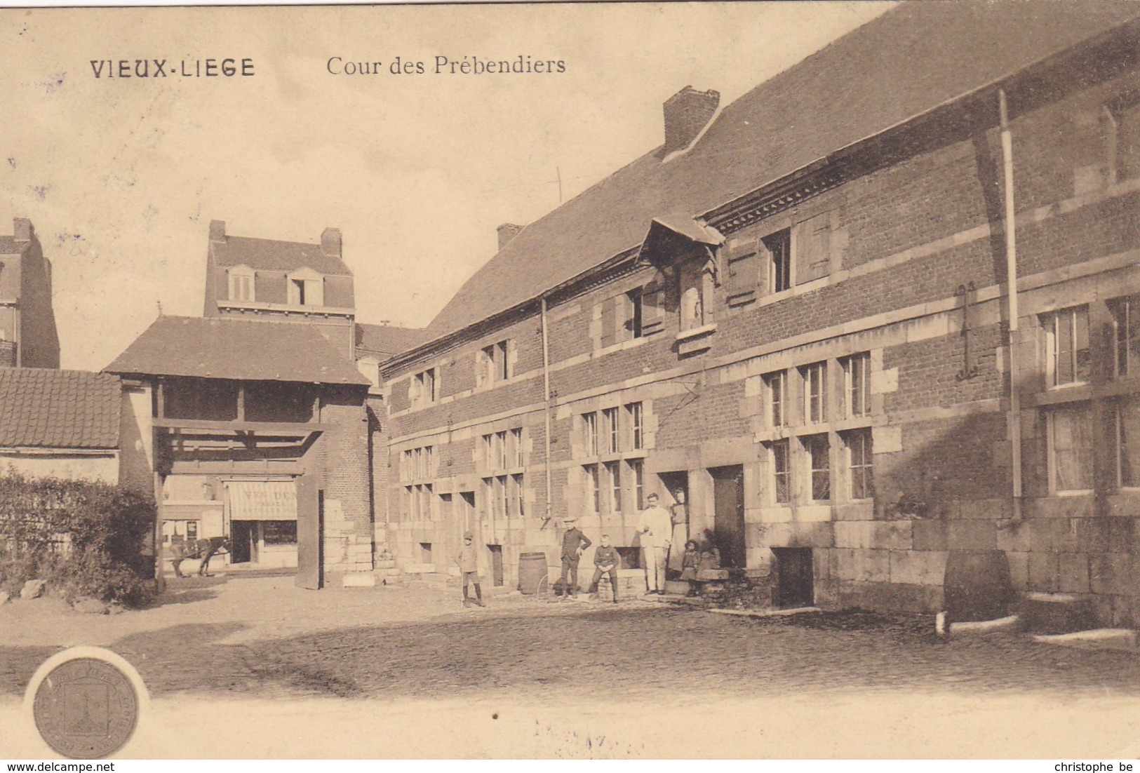 Vieux Liege, Kriegsgefangenensendung, Cour Des Préchandiers (pk57586) - Liege