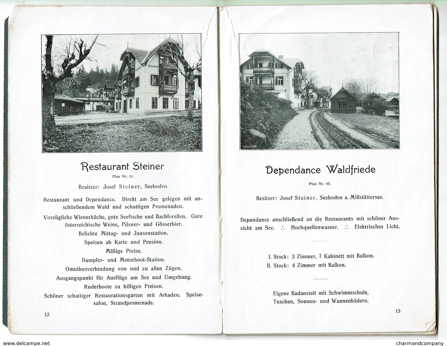 AUTRICHE / AUSTRIA - Sommerfrische SEEBODEN Am MILLSTÄTTERSEE KÄRNTEN - 62 Pages - 10 Scans - Dépliants Touristiques