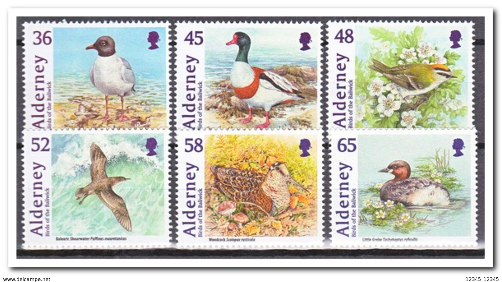 Alderney 2011, Postfris MNH, Birds - Alderney