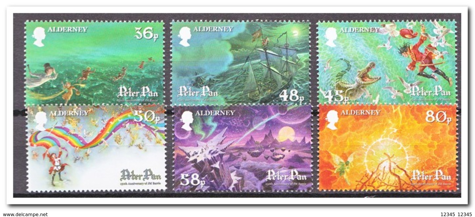 Alderney 2010, Postfris MNH, Peter Pan - Alderney