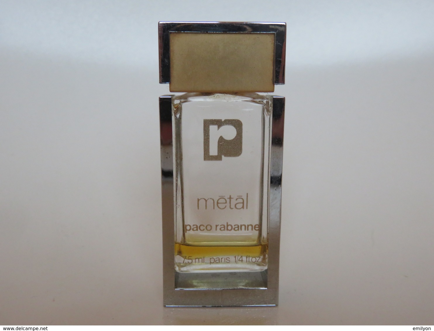 Métal - Paco Rabanne - 7.5 ML - Miniatures Men's Fragrances (without Box)