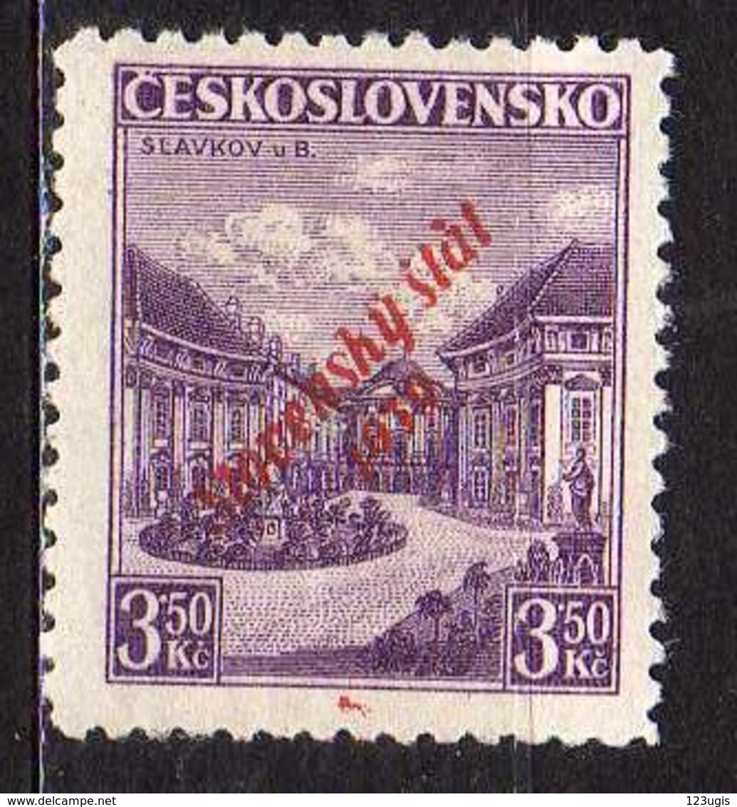 Slowakei / Slovakia, 1939, Mi 19 A * Geprüft [240319XXIV] - Neufs