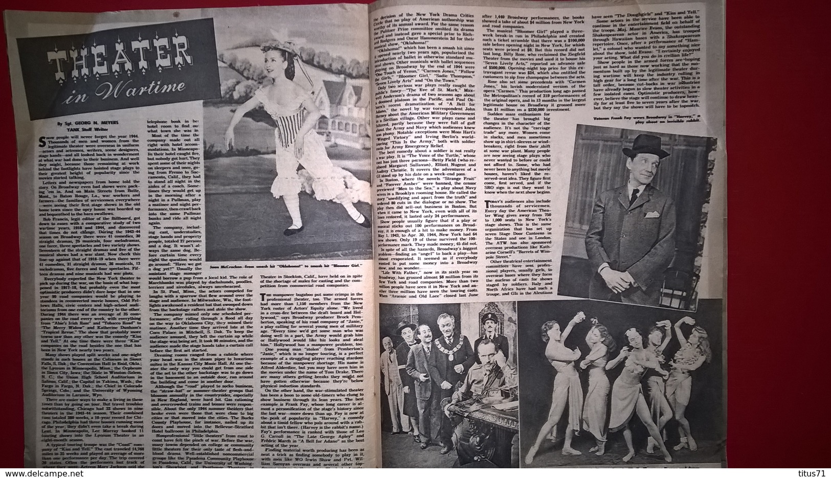 Revue Américaine YANK 4 Février 1945 Pour Les Soldats US Combattants En Europe - US Magazine For Fighters In Europa - 1900 - 1949