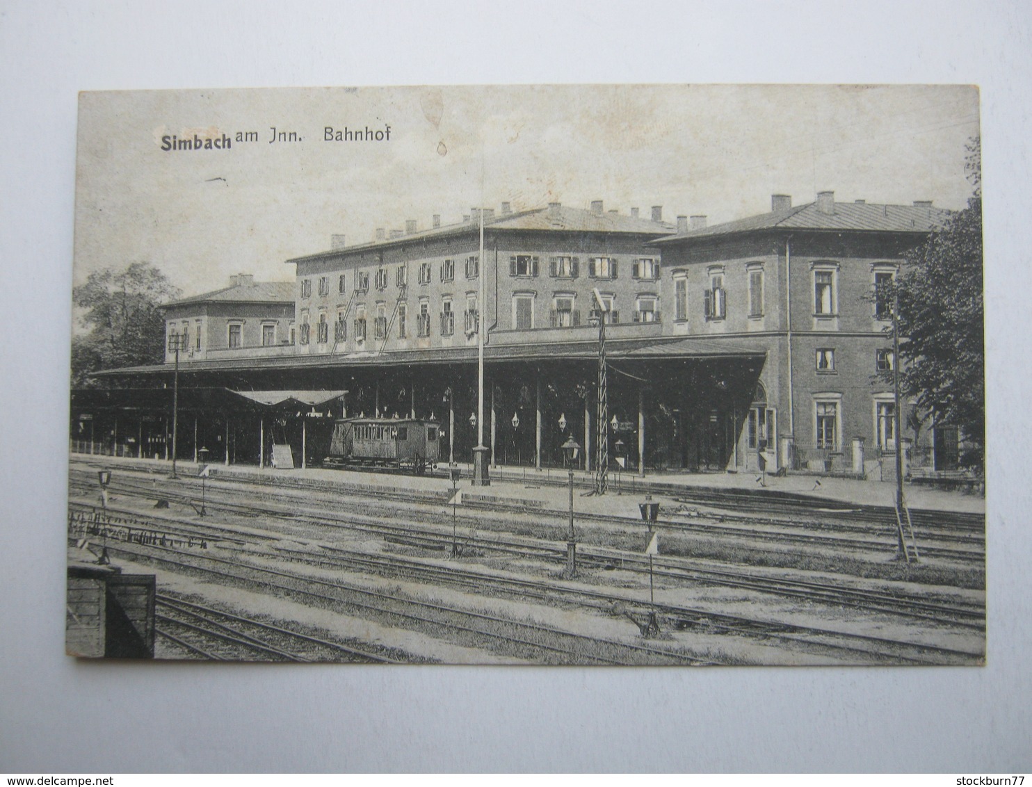 SIMBACH , Bahnhof, Schöne Karte Um 1921 - Simbach