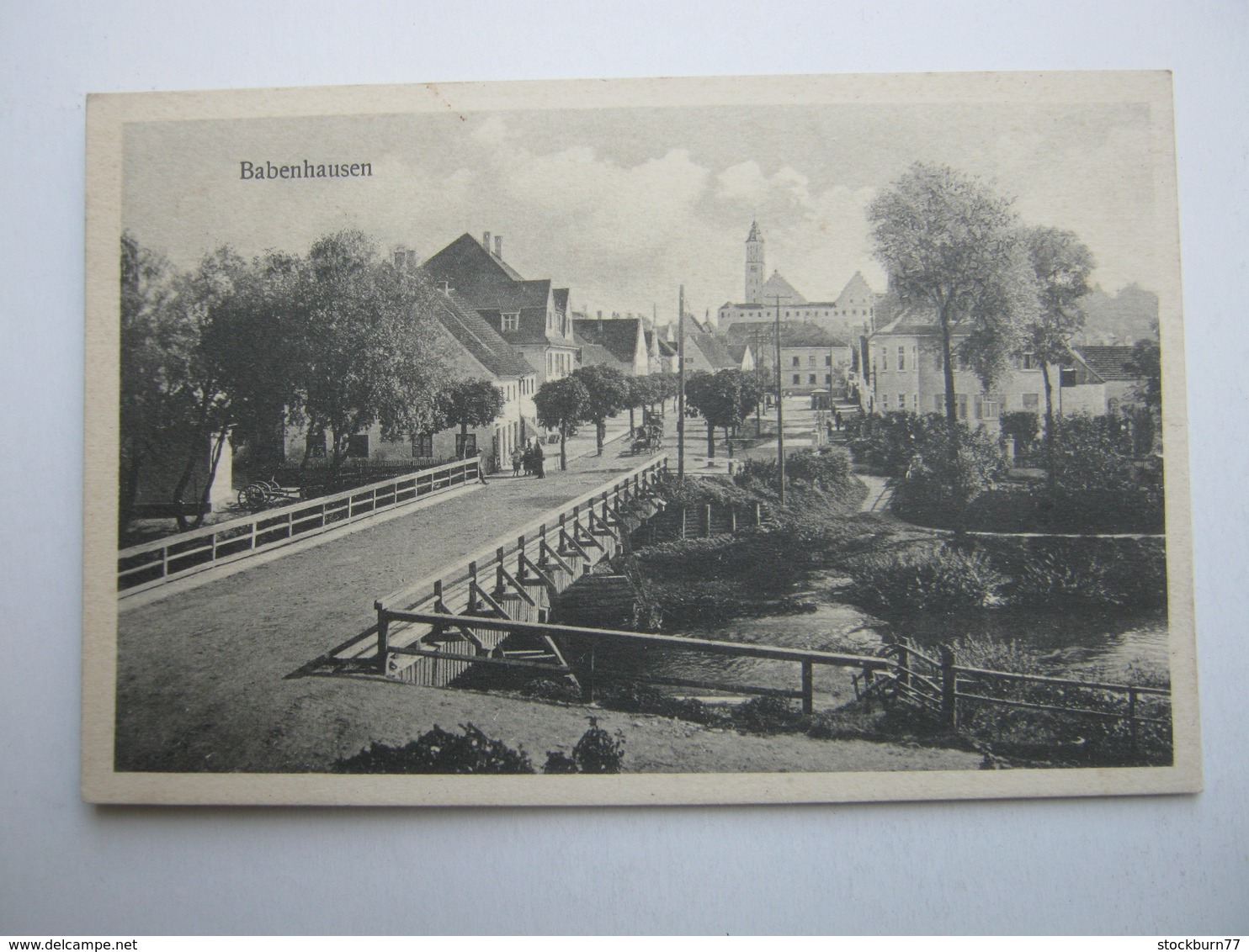 BABENHAUSEN , Strasse, Schöne Karte Um 1910 - Babenhausen