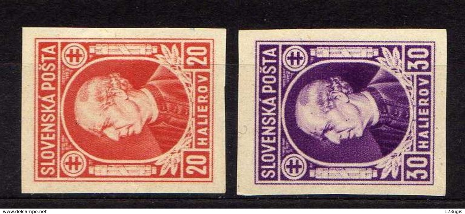 Slowakei / Slovakia, 1939, Mi 37-38 D ** [240319XXIV] - Ungebraucht