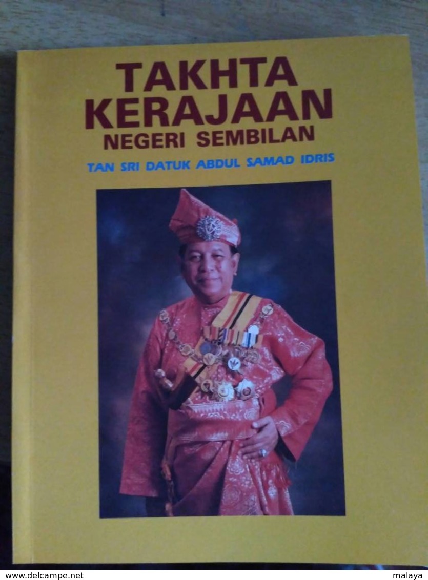 MALAYSIA 1877 To 1987 Takhta Negeri Sembilan Malaya Sultan Royal King History Negri Sembilan - Old Books