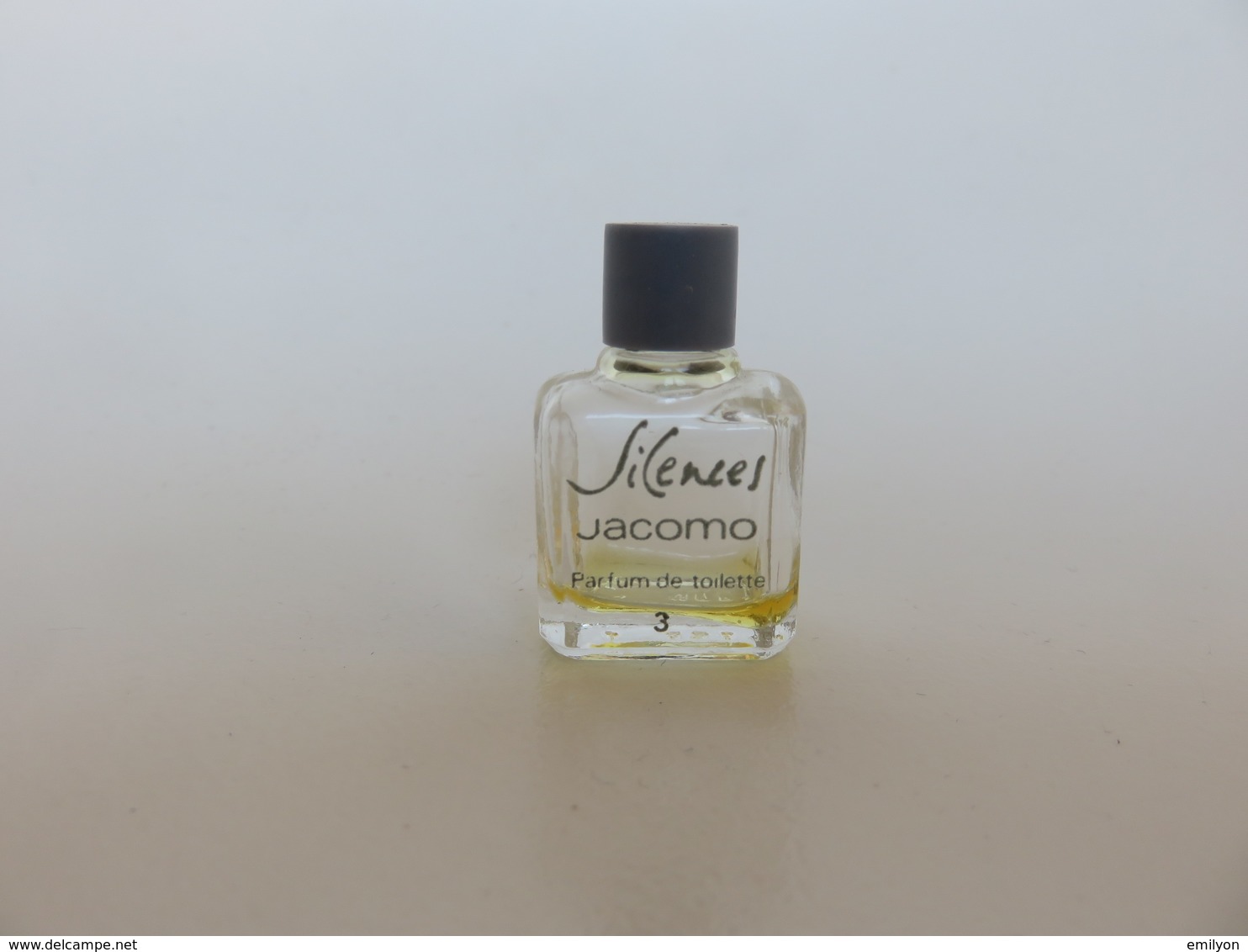 Silences - Jacomo - Parfum De Toilette 3 - Miniaturen Flesjes Heer (zonder Doos)