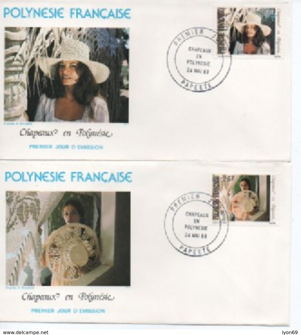 FDC POLYNESIE  CHAPRAUX EN POLYNESIE   N° YVERT ET TELLIER  198/1 - FDC