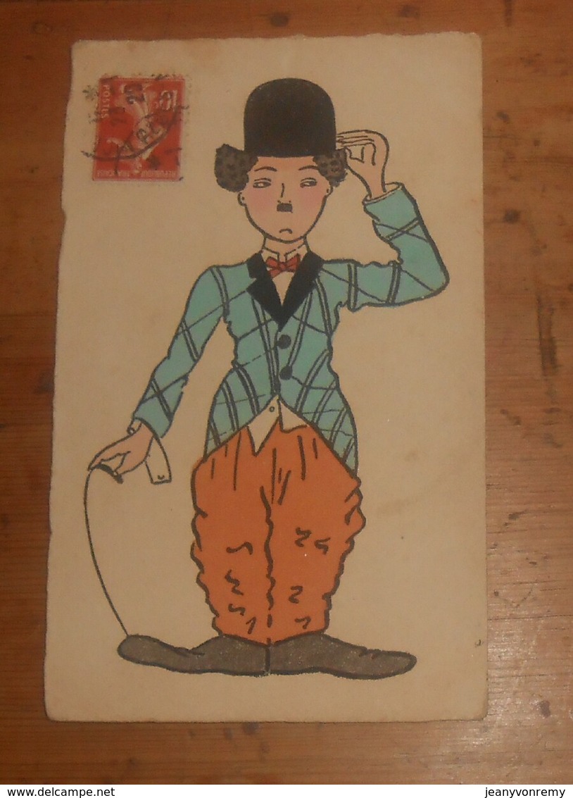 C.P.A. Un Personnage De Cirque. 1920. - Humour