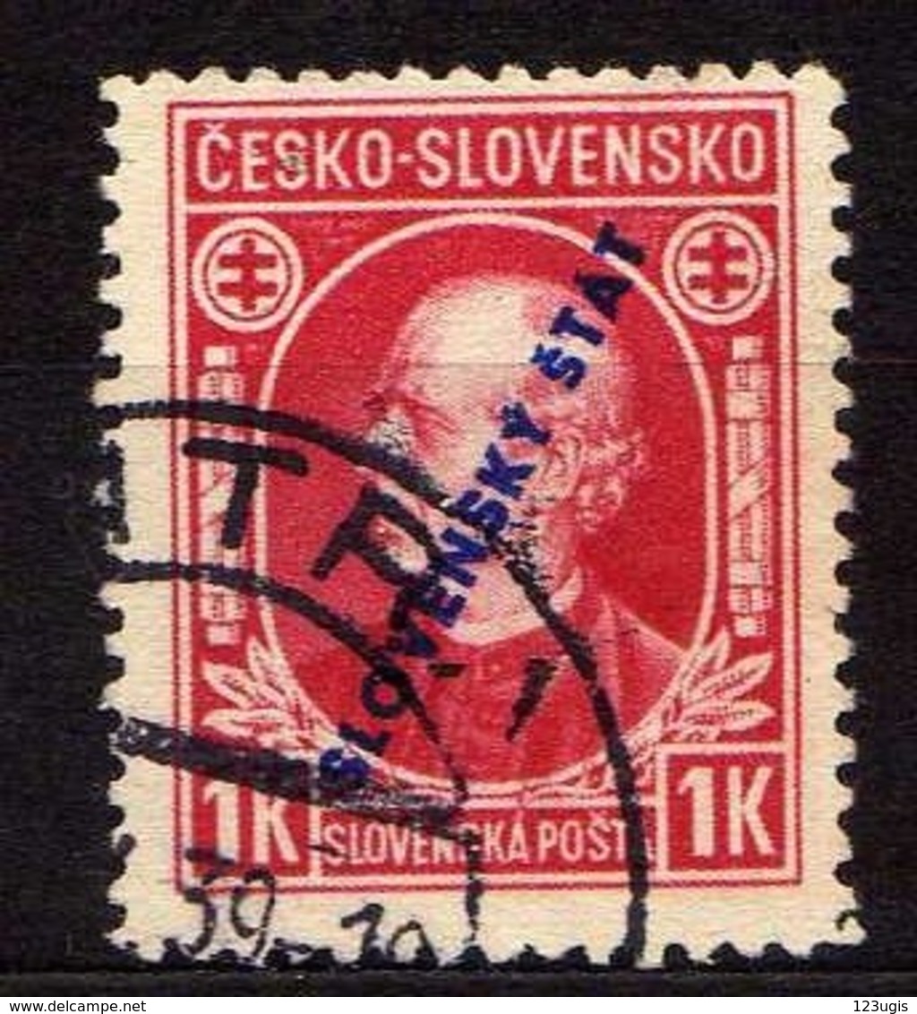 Slowakei / Slovakia, 1939, Mi 25 A, Gestempelt [240319XXIV] - Gebraucht