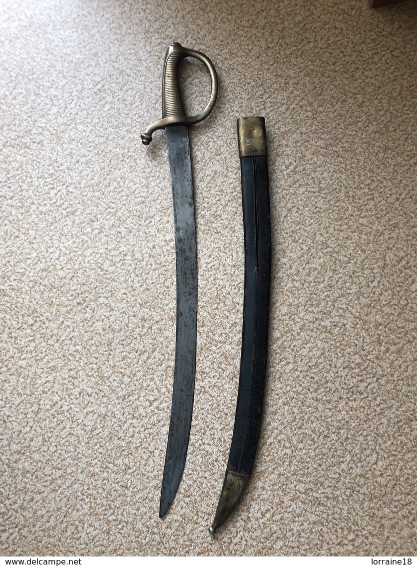 Rare , Sabre Briquet Modèle AN   IX - Knives/Swords