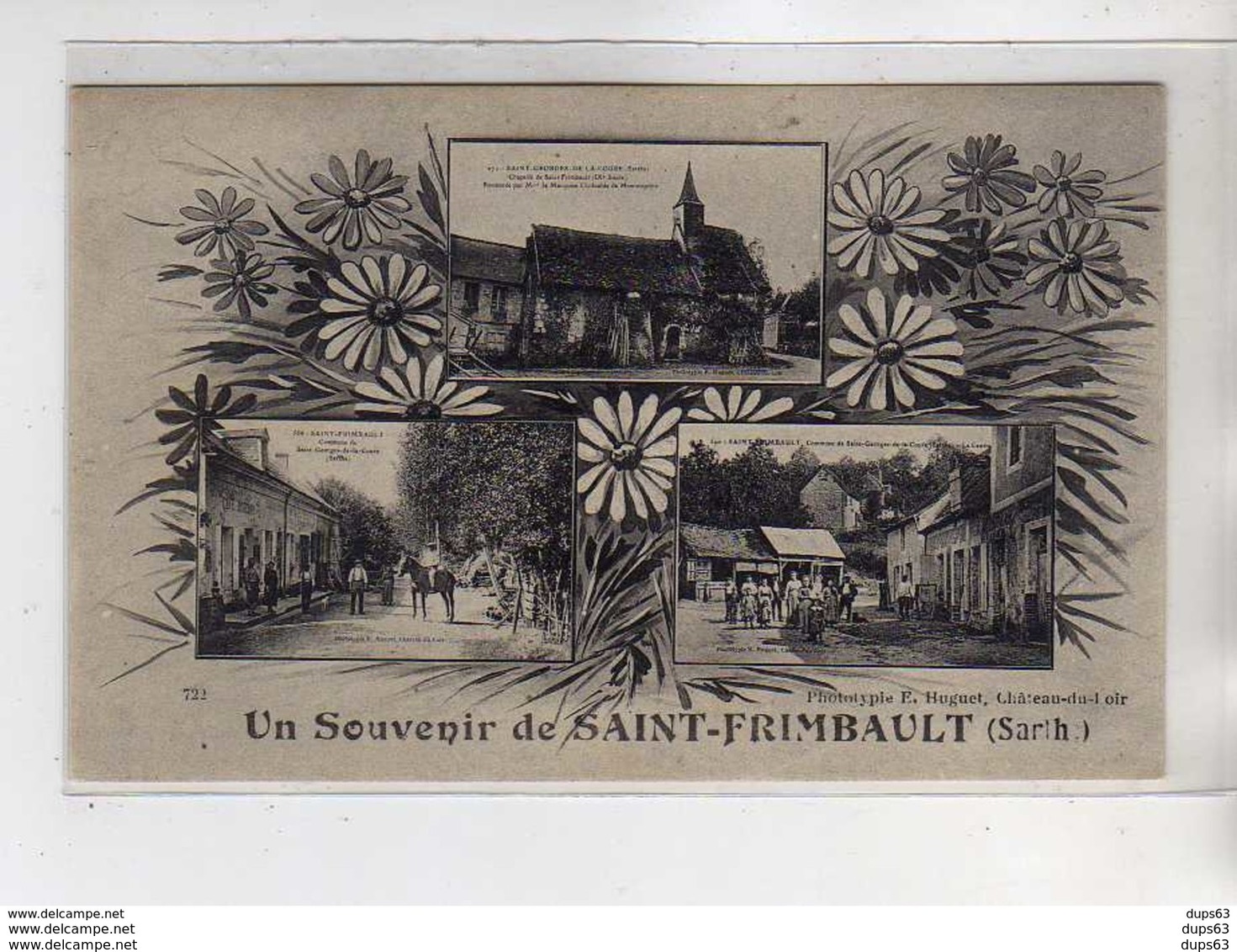 Un Souvenir De SAINT FRIMBAULT - Très Bon état - Autres & Non Classés