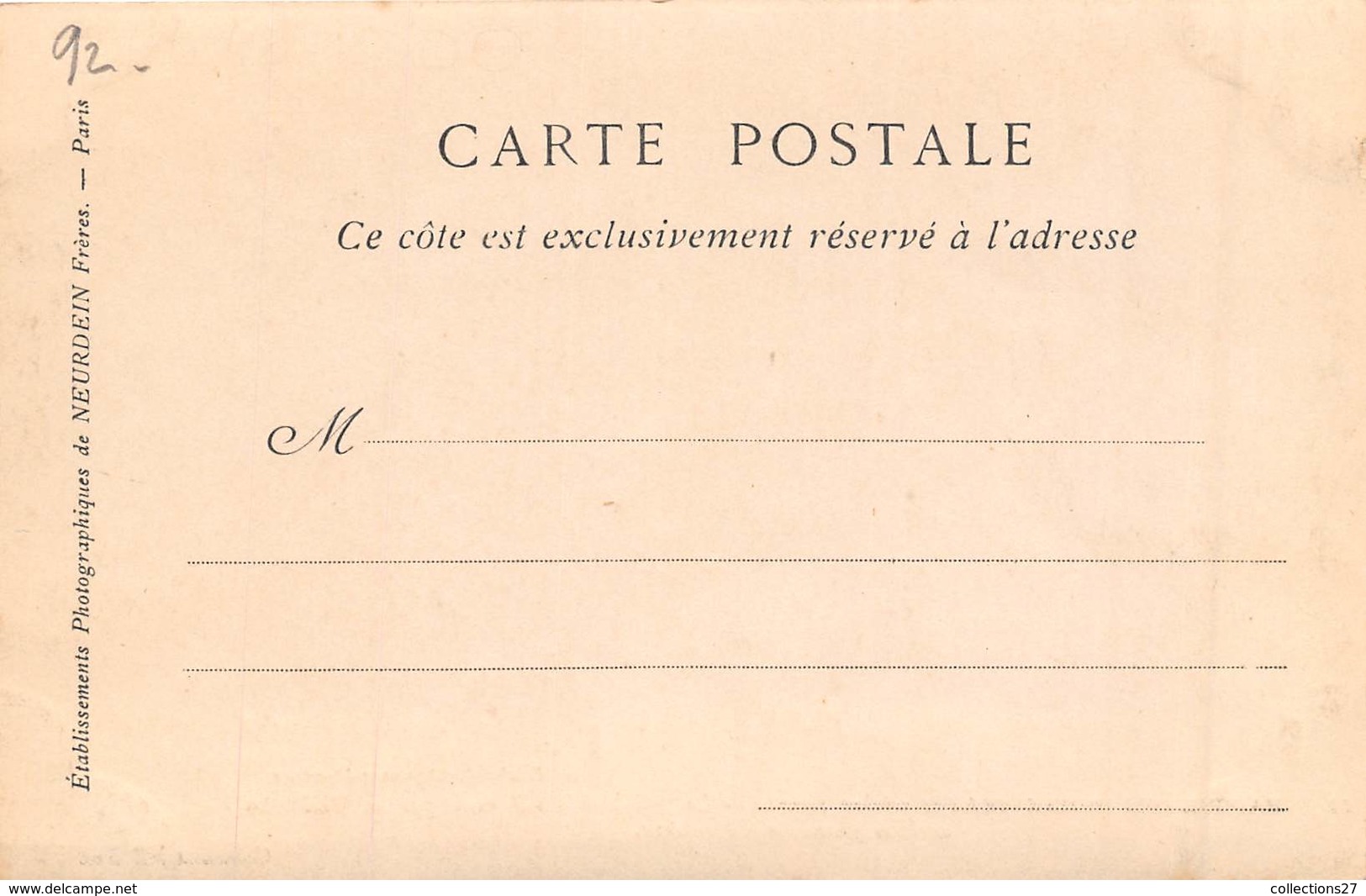 92- NANTERRE- CARTE-PHOTO- MARCHE DES MICINETTES- 25 OCTOBRE 1903 LE " CAKE- WALK" DANSE PAR LES MICINETTES ARRIVEES.... - Nanterre