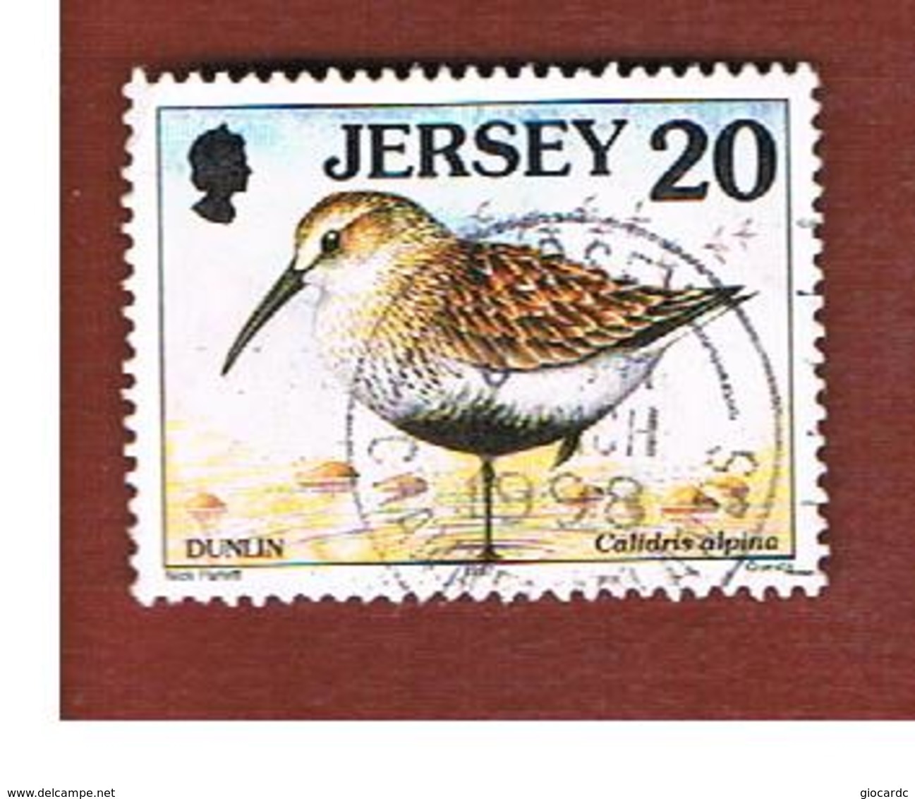 JERSEY  - SG 780a  -   1996 SEA BIRDS -   USED - Jersey