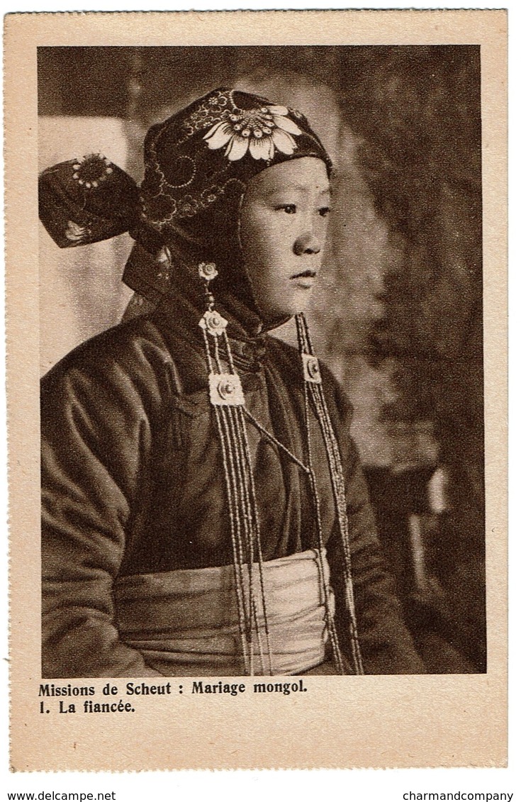 Mongolie - Mariage Mongol - La Fiancée  - Mongolia - 2 Scans - Mongolia