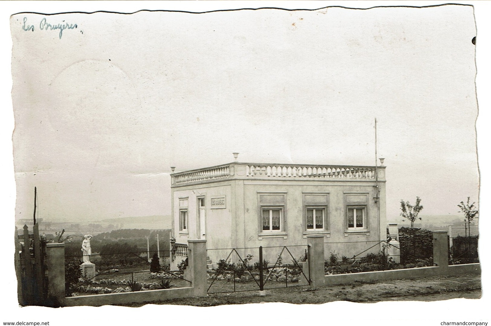 Carte Photo - Les Bruyères - Virginal - 1931 - 2 Scans - Ittre