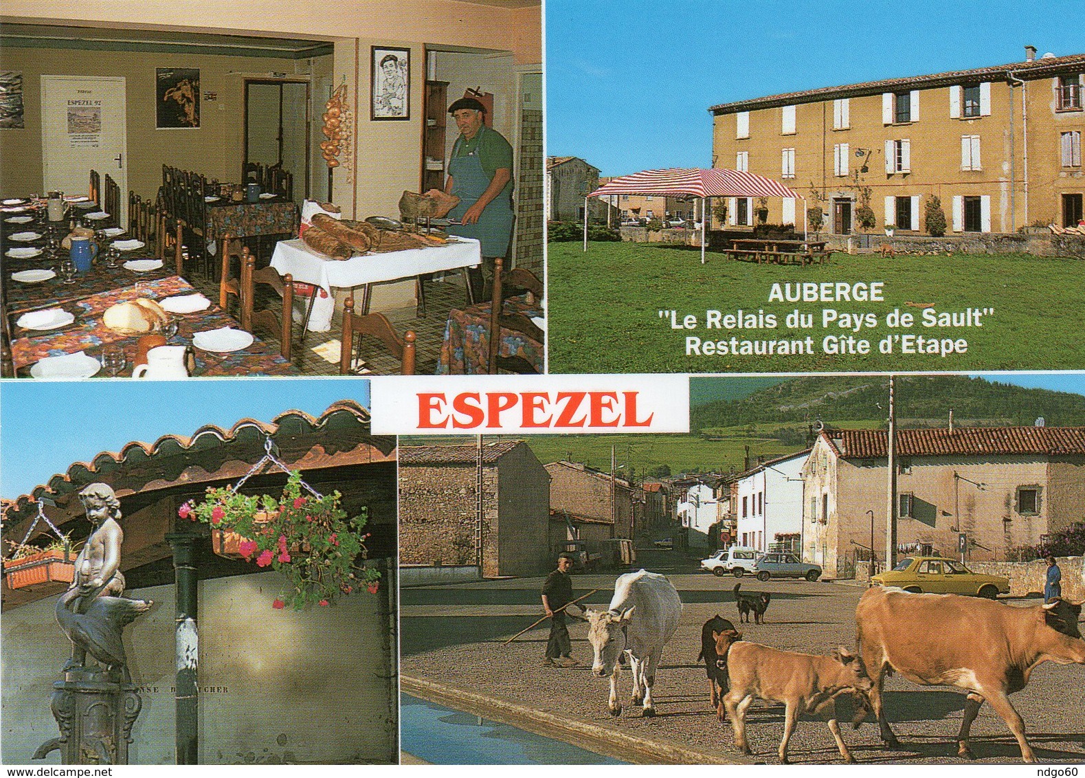 Espezel - Auberge " Le Relais Du Pays De Sault " - Autres & Non Classés