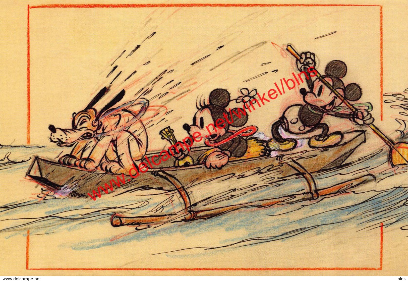The Band Concert 1937 - Mickey Mouse - Story Sketch - Walt Disney - Autres & Non Classés