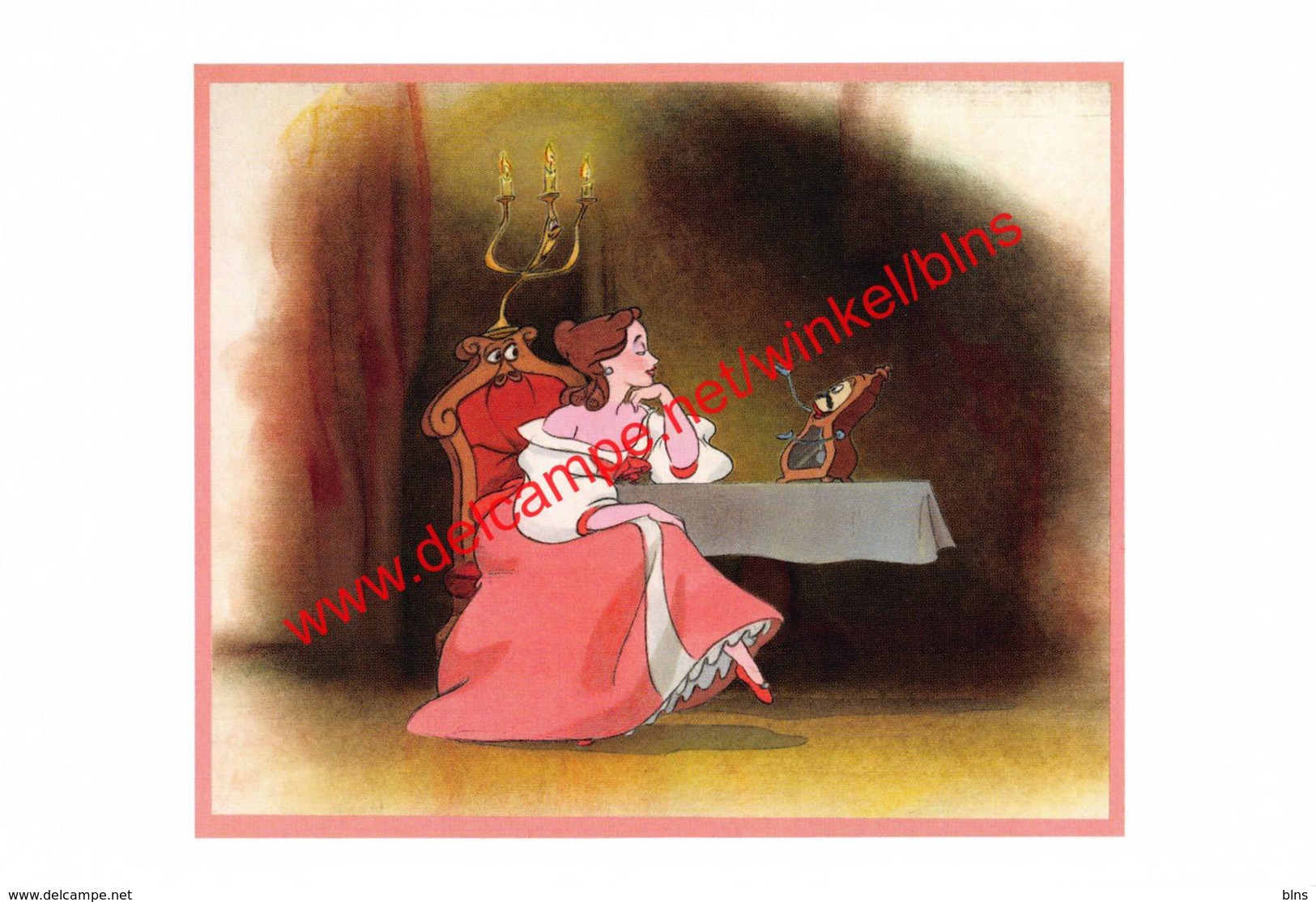 Beauty And The Beast 1991 - Visual Development By Disney Studio Artist - Walt Disney - Autres & Non Classés