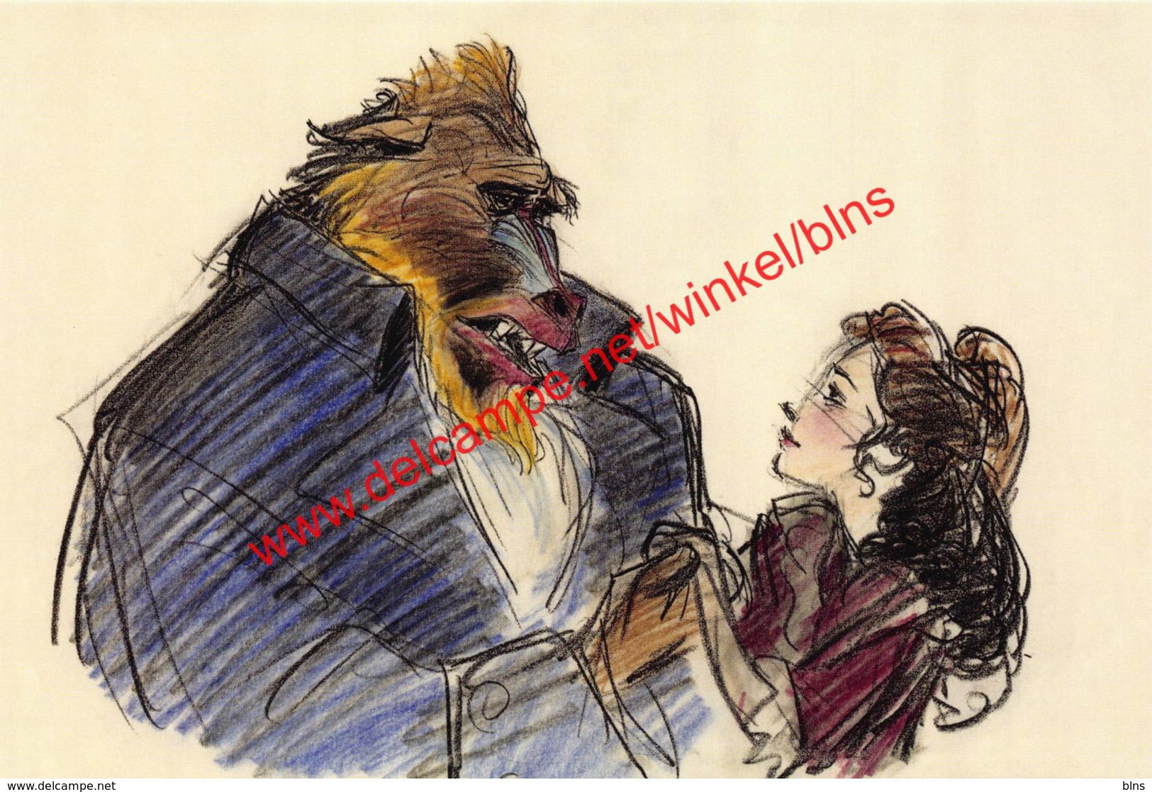 Beauty And The Beast 1991 - Visual Development By Glen Keane - Walt Disney - Autres & Non Classés