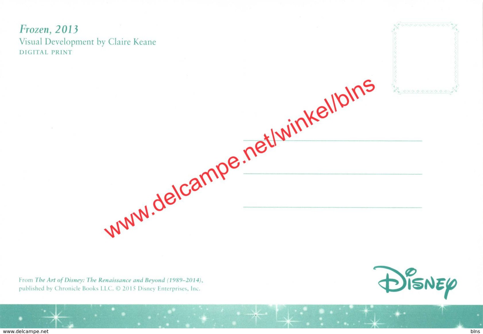 Frozen 2013 - Visual Development By Claire Keane - Walt Disney - Autres & Non Classés