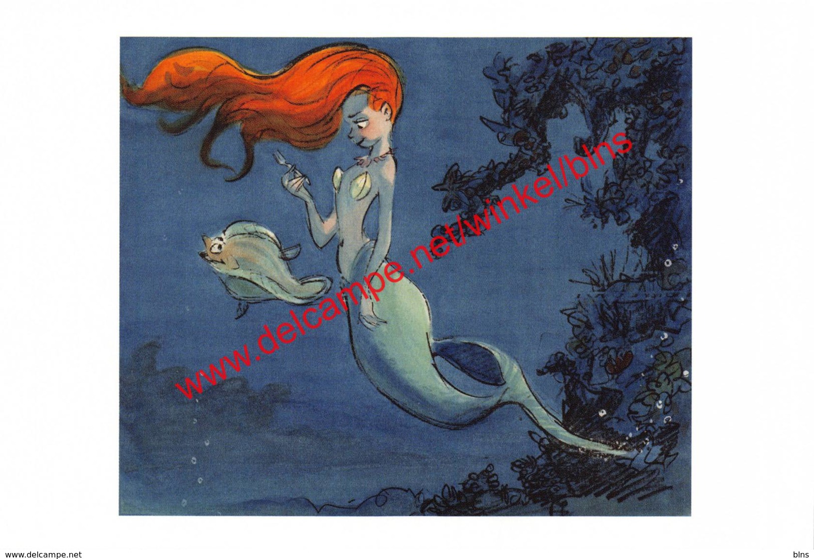 The Little Mermaid 1989 - Visual Development By Glen Keane - Walt Disney - Autres & Non Classés