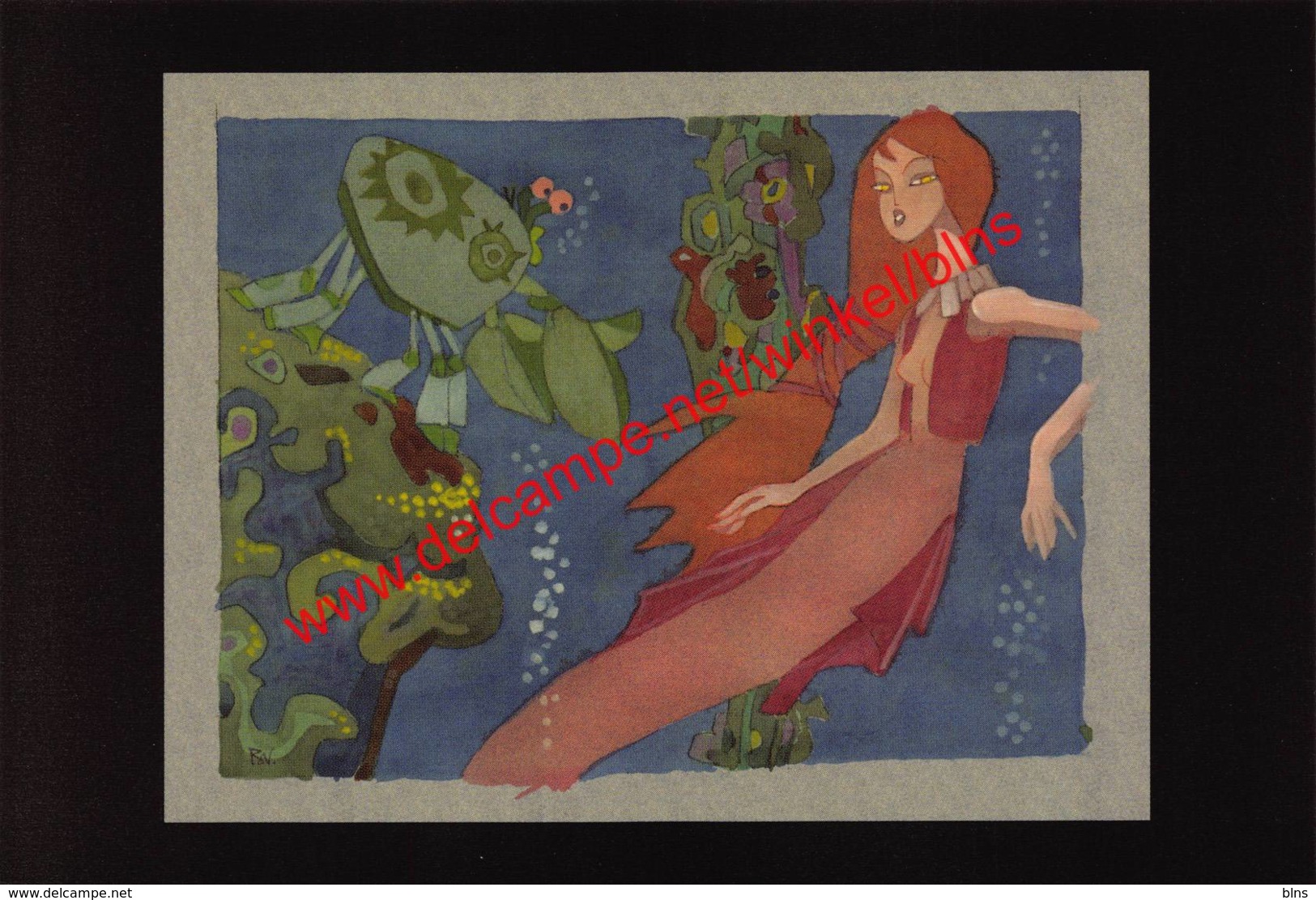 The Little Mermaid 1989 - Visual Development By Rowland Wilson - Walt Disney - Autres & Non Classés