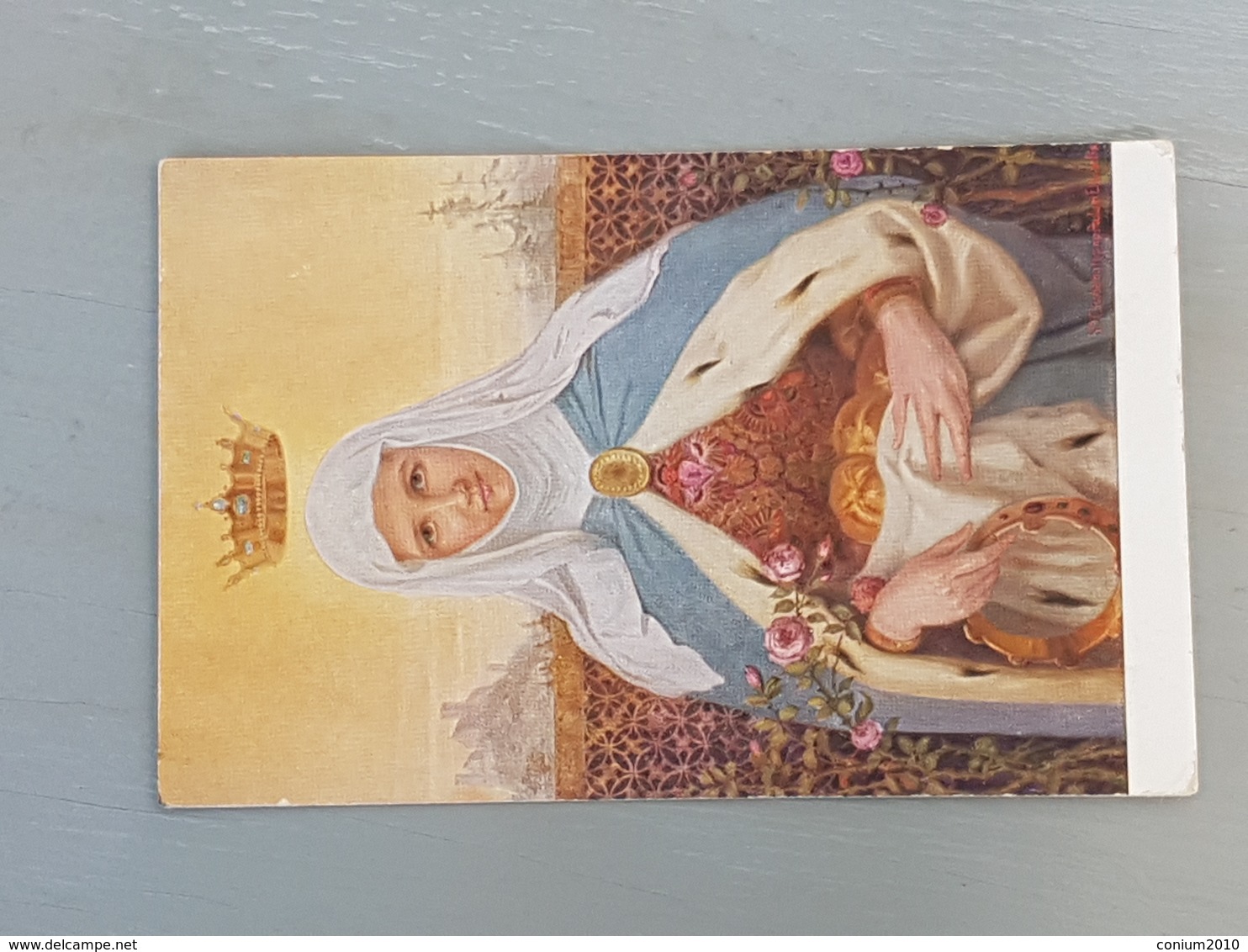 St.Elisabeth Von Thüringen, Stempel Kloster Andechs (gelaufen, Ca. 1910); H16 - Saints