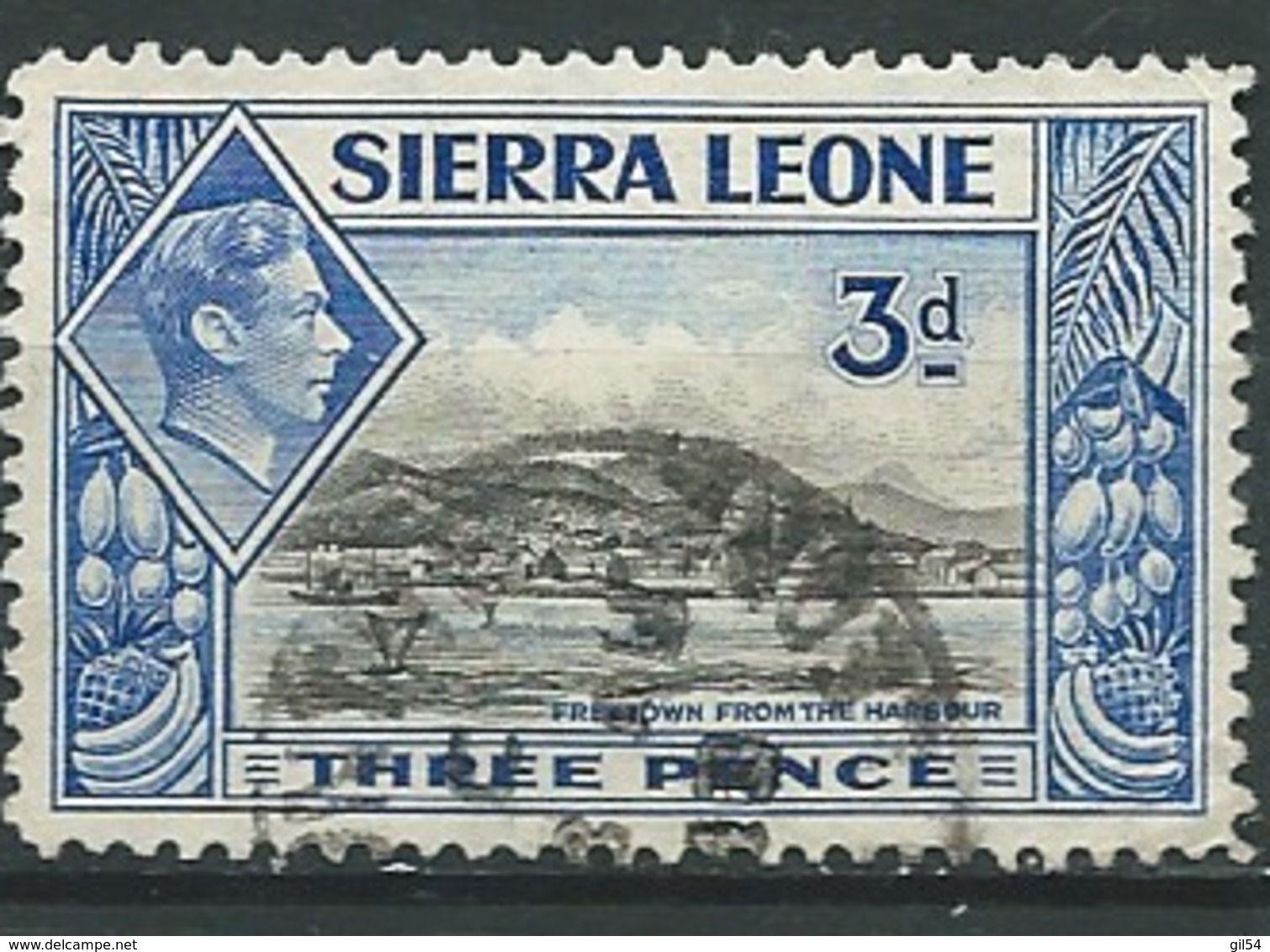 Madagascar  Sierra Léone  -  Yvert N°162 Oblitéré  - Po 62231 - Sierra Leone (...-1960)