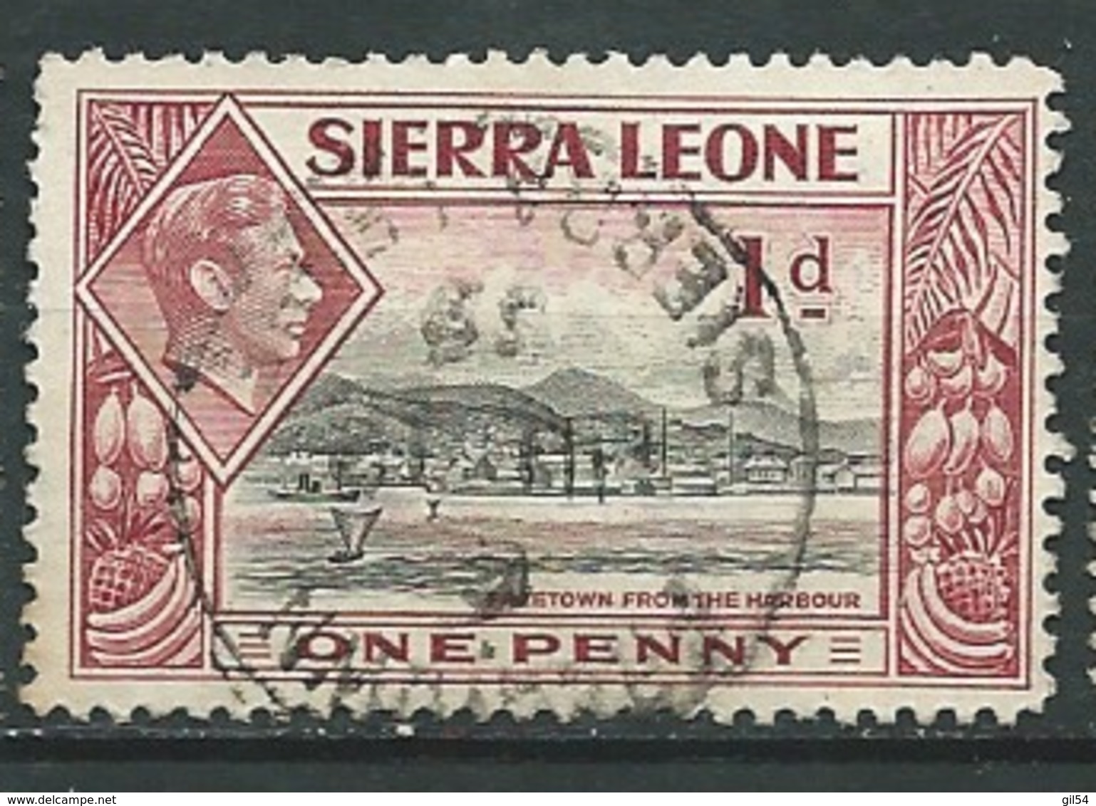 Madagascar  Sierra Léone  -  Yvert N°160 A Oblitéré  - Po 62232 - Sierra Leone (...-1960)