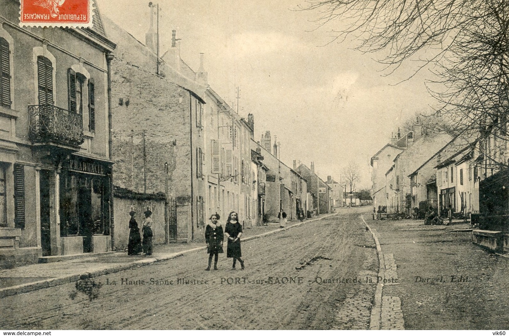 70  PORT SUR SAONE  QUARTIER DE LA POSTE - Autres & Non Classés