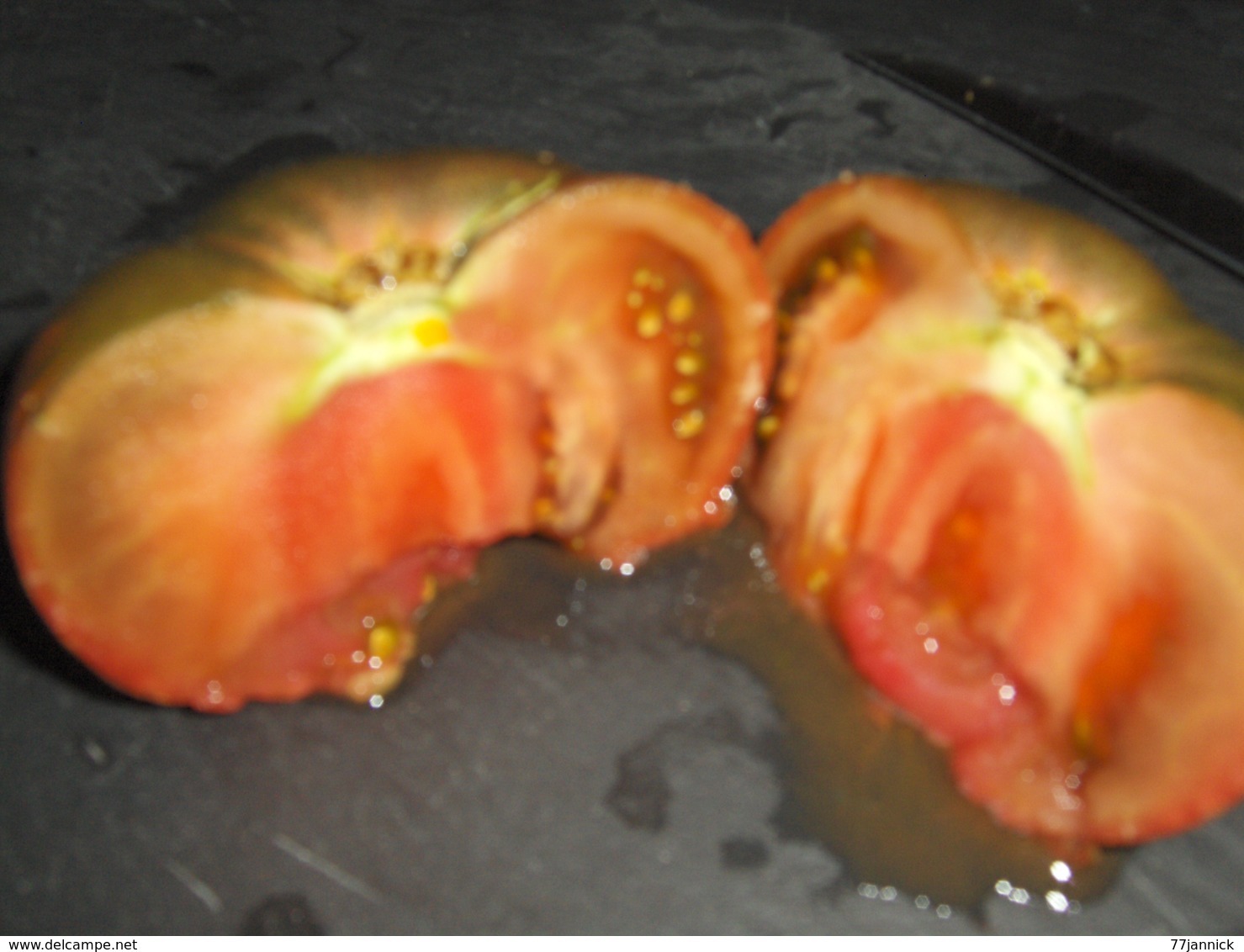 30 Graines Tomates NOIRE DE GRIMEE BIO - Autres & Non Classés