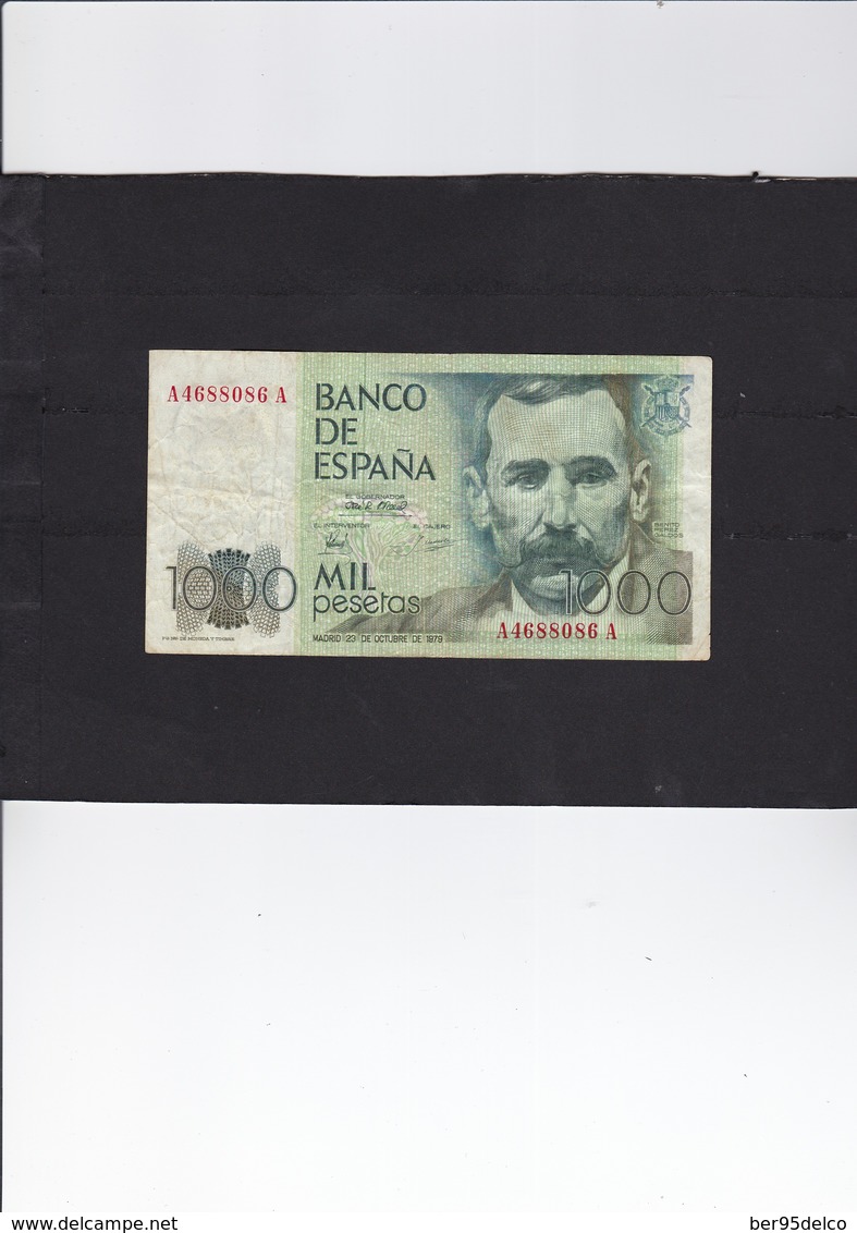 ESPAGNE Billet De 1.000 Pesetas ( Photo Recto Verso ) - [ 4] 1975-… : Juan Carlos I