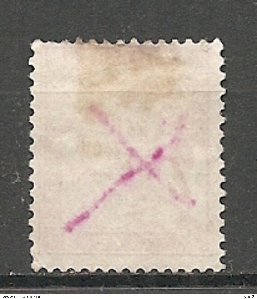 TAXE - Yv. N°  41    (o)   2f  Rouge -orange  Cote  75    Euro BE R  2 Scans - 1859-1959 Gebraucht