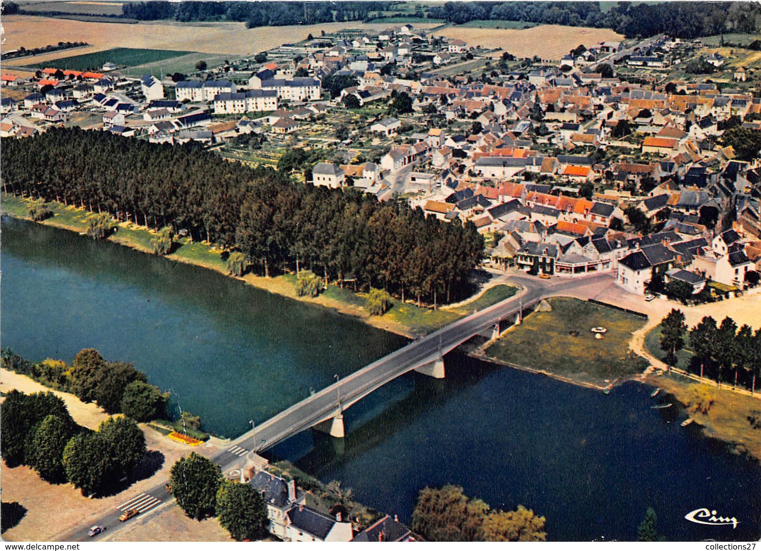 37-L'ILE-BOUCHARD- VUE GENERALE QUARTIER ST-GILLES - L'Île-Bouchard