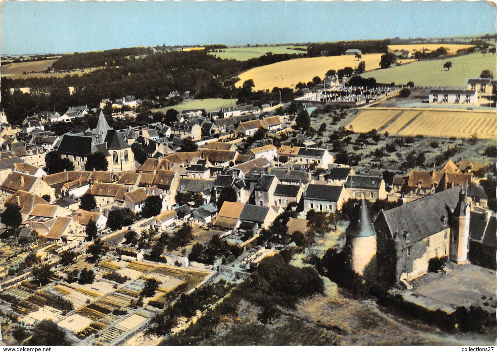 37-GENILLE- VUE AERIENNE - Genillé