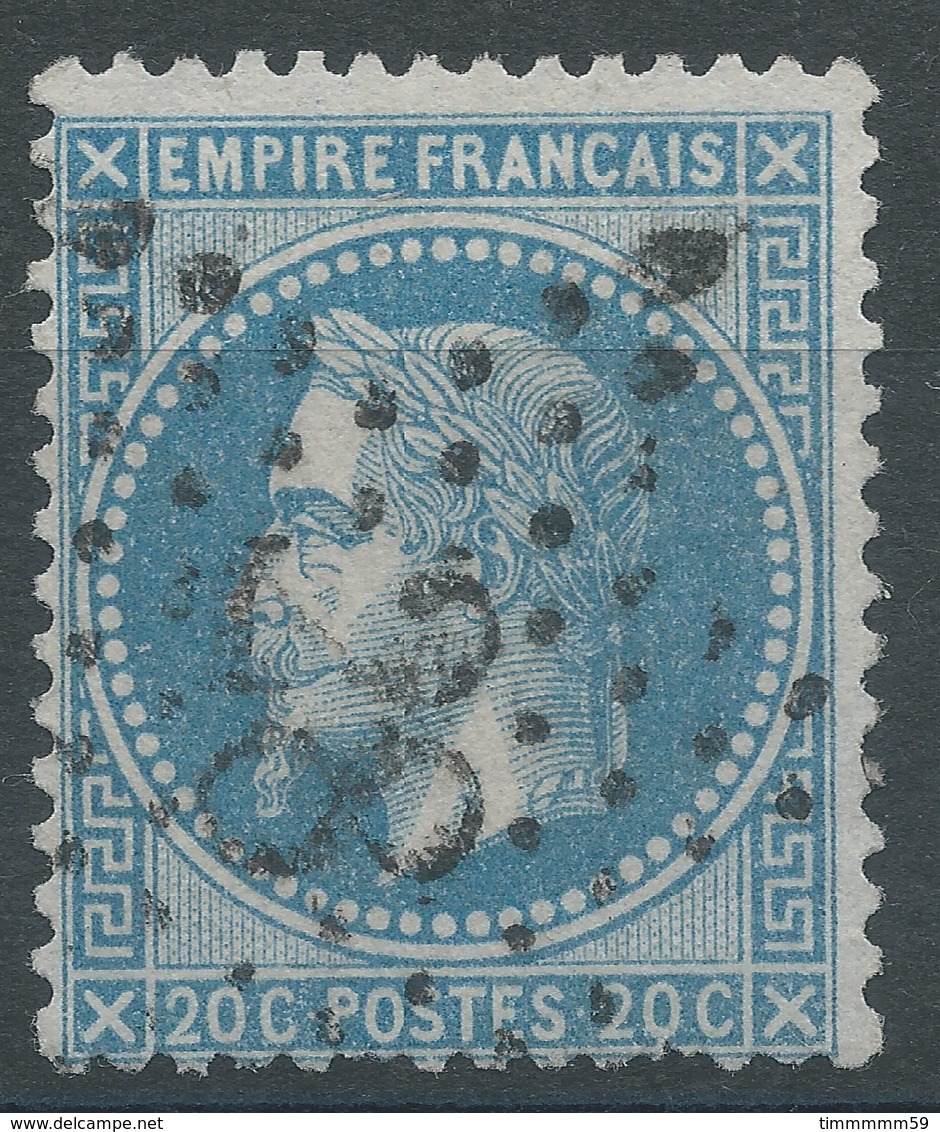 Lot N°47198  N°29A, Oblit étoile Chiffrée 28 De PARIS (R. Cardinal-Lemoine) - 1863-1870 Napoleon III With Laurels