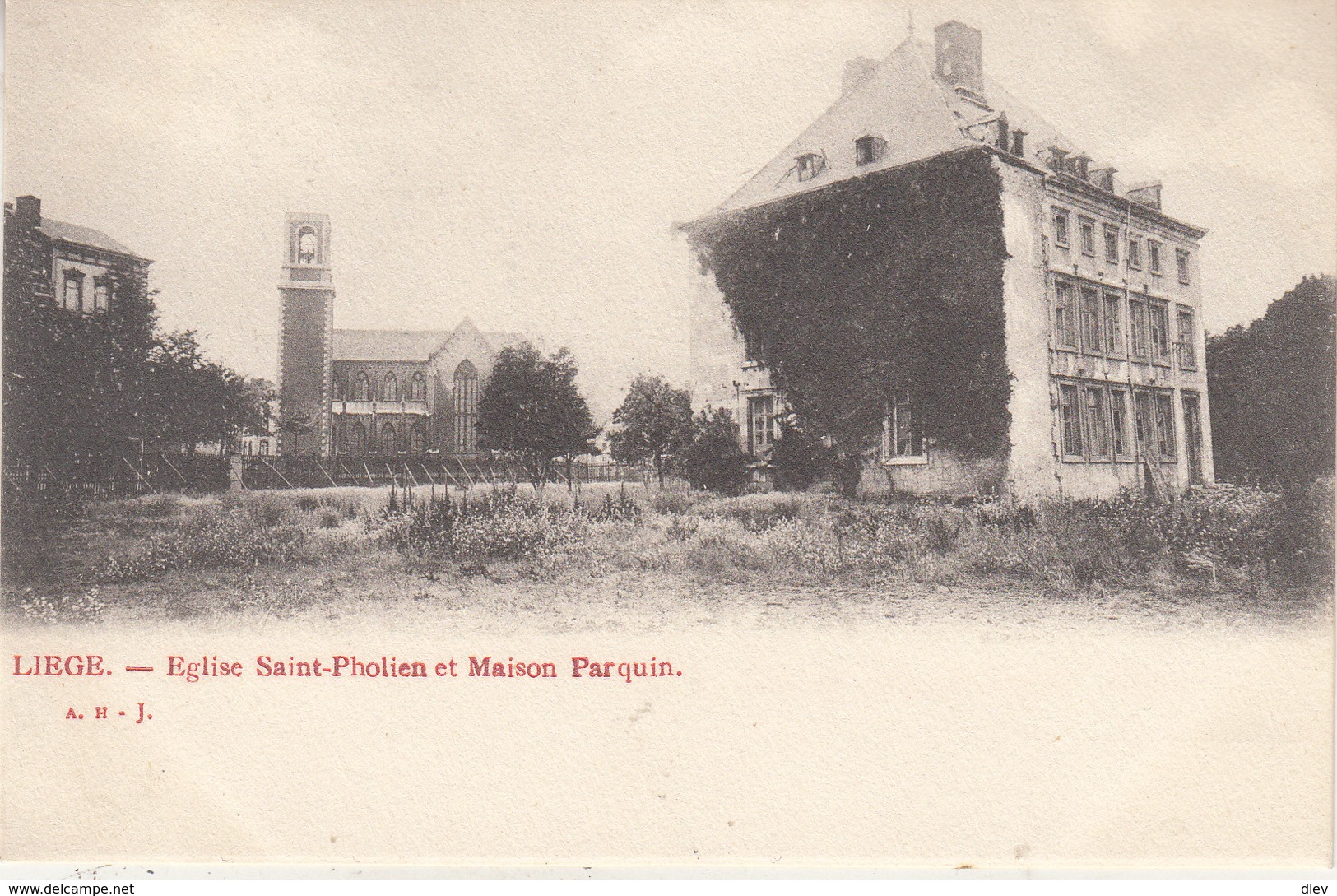 Liège - Eglise Saint-Pholien Et Maison Parquin - A.H., J. - Liege