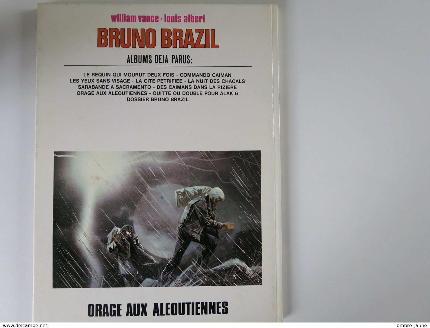 VANCE / ALBERT - BRUNO BRAZIL - Orage Aux Aléoutiennes - Bruno Brazil