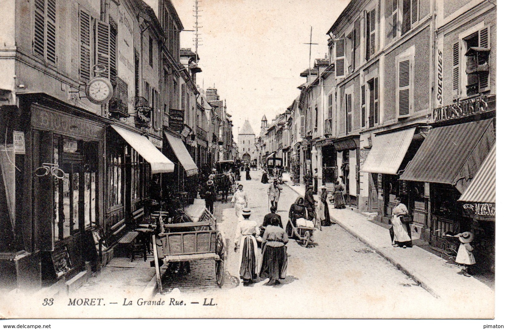 MORET - La Grand Rue - Moret Sur Loing